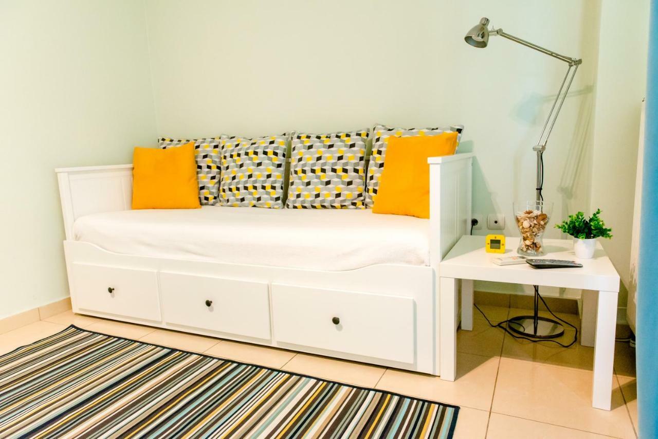 Апартаменты Aegean Studio By The Sea Переа Экстерьер фото